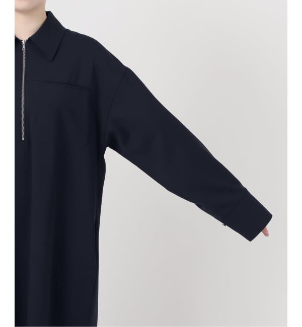JOURNAL STANDARD「ウーリッシュツイルハーフジップワンピース」|ワンピース|