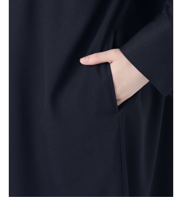 JOURNAL STANDARD「ウーリッシュツイルハーフジップワンピース」|ワンピース|