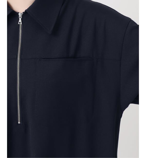 JOURNAL STANDARD「ウーリッシュツイルハーフジップワンピース」|ワンピース|
