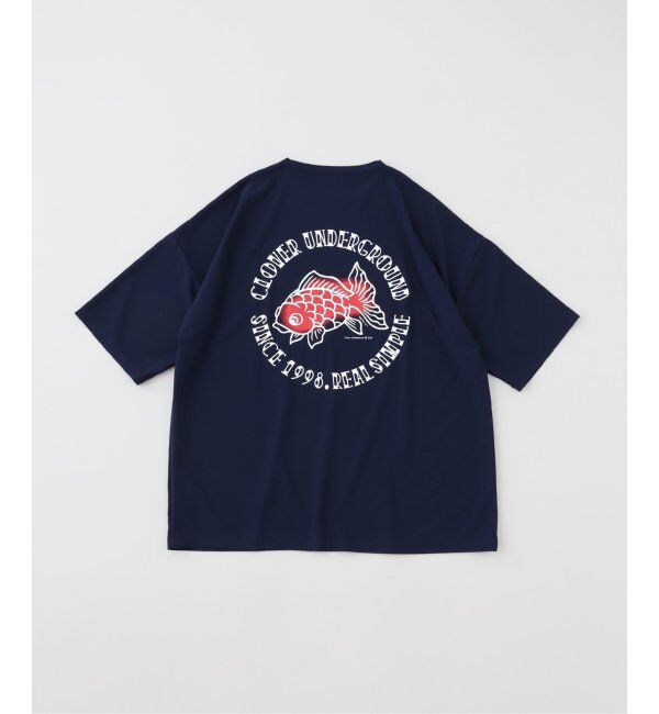 JOURNAL STANDARD relume「Cloveru / クローバル Japan Made Recycle GOLD FISH WIDE Tee」|Tシャツ・カットソー|