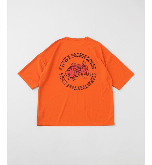JOURNAL STANDARD relume「Cloveru / クローバル Japan Made Recycle GOLD FISH WIDE Tee」|Tシャツ・カットソー|