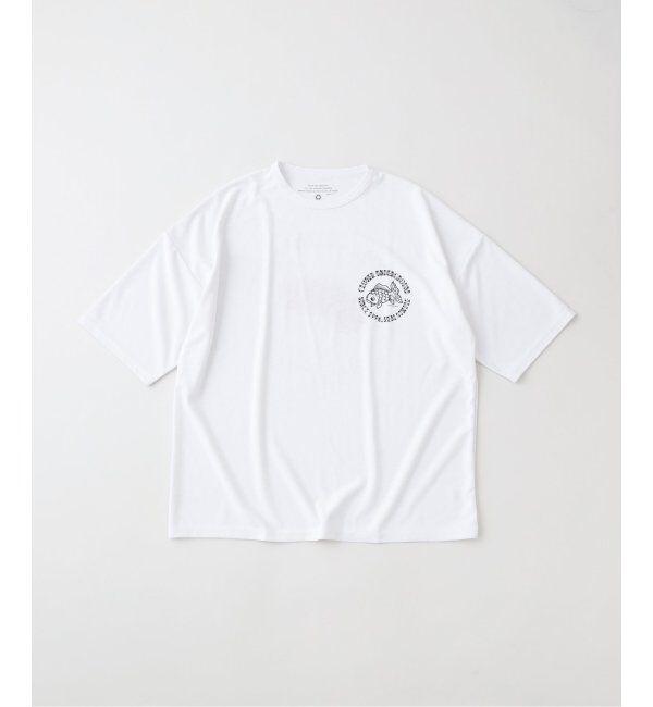JOURNAL STANDARD relume「Cloveru / クローバル Japan Made Recycle GOLD FISH WIDE Tee」|Tシャツ・カットソー|ホワイト