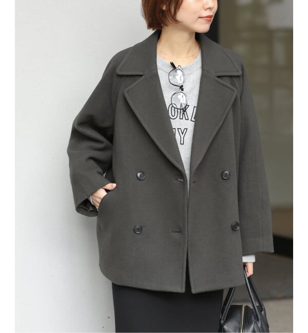 WEB限定》尾州ウールショートPコート（JOURNAL STANDARD relume