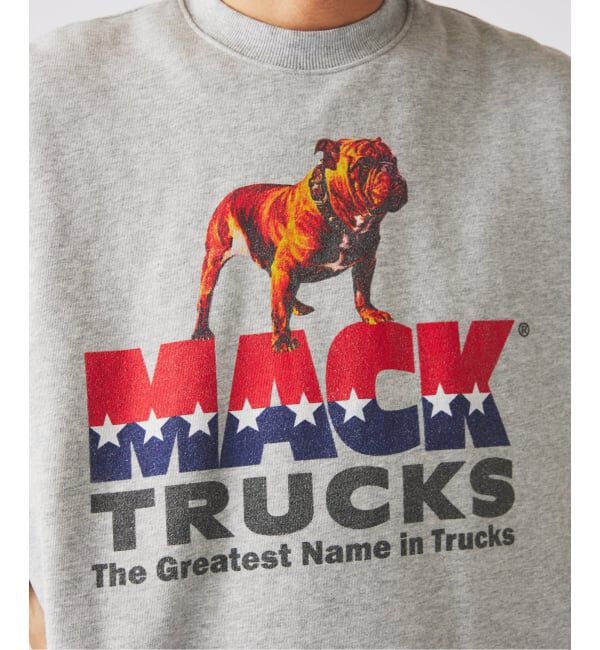 JOURNAL STANDARD relume「MACK TRUCKS / マック・トラックス 別注 フェード  プリント スウェット」|スウェット・ジャージ|