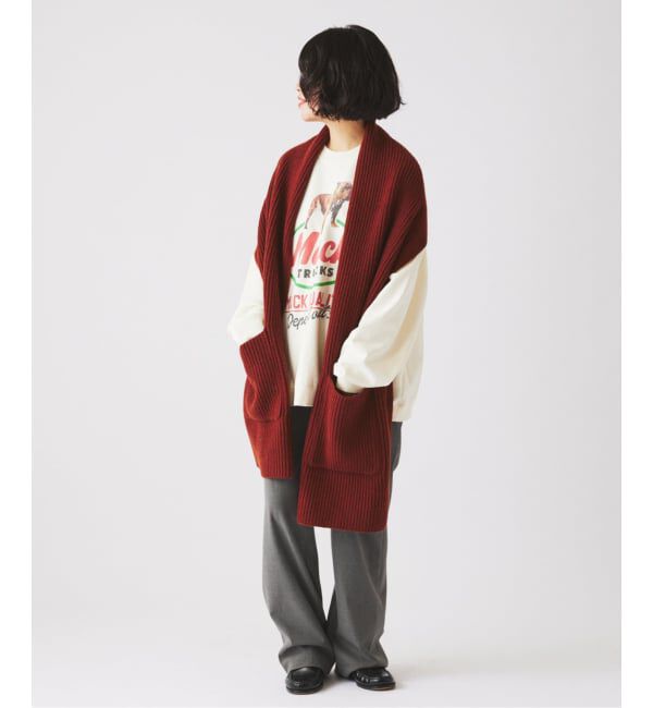 JOURNAL STANDARD relume「MACK TRUCKS / マック・トラックス 別注 フェード  プリント スウェット」|スウェット・ジャージ|