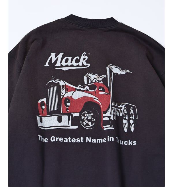 JOURNAL STANDARD relume「MACK TRUCKS / マック・トラックス 別注 フェード  プリント スウェット」|スウェット・ジャージ|
