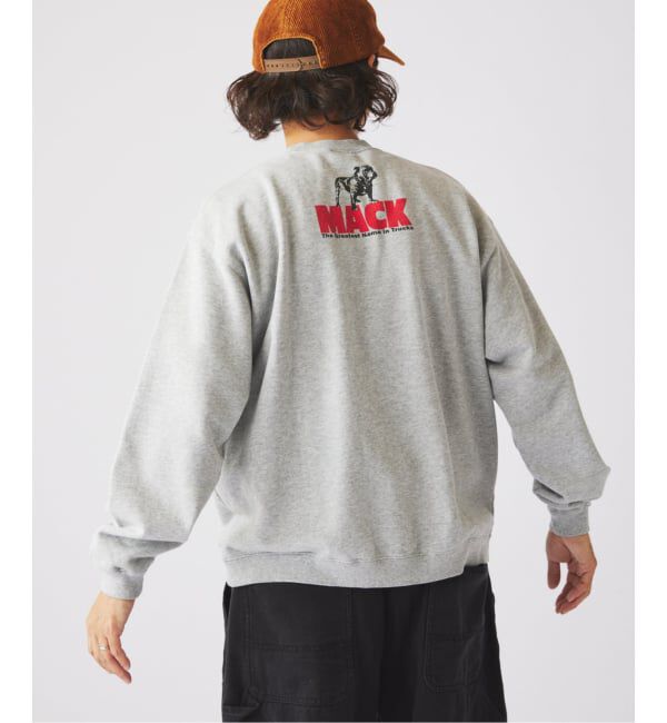 JOURNAL STANDARD relume「MACK TRUCKS / マック・トラックス 別注 フェード  プリント スウェット」|スウェット・ジャージ|