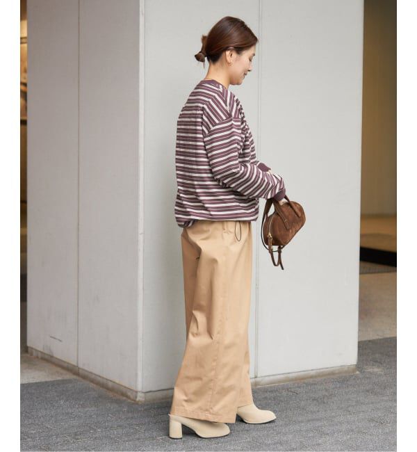 JOURNAL STANDARD「《追加3》シャーリングロングスリーブTシャツ」|Tシャツ・カットソー|