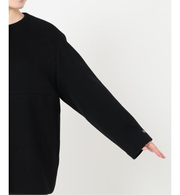 JOURNAL STANDARD relume「《追加2》スーパーファインビーバークルーネックコート」|ノーカラーコート|