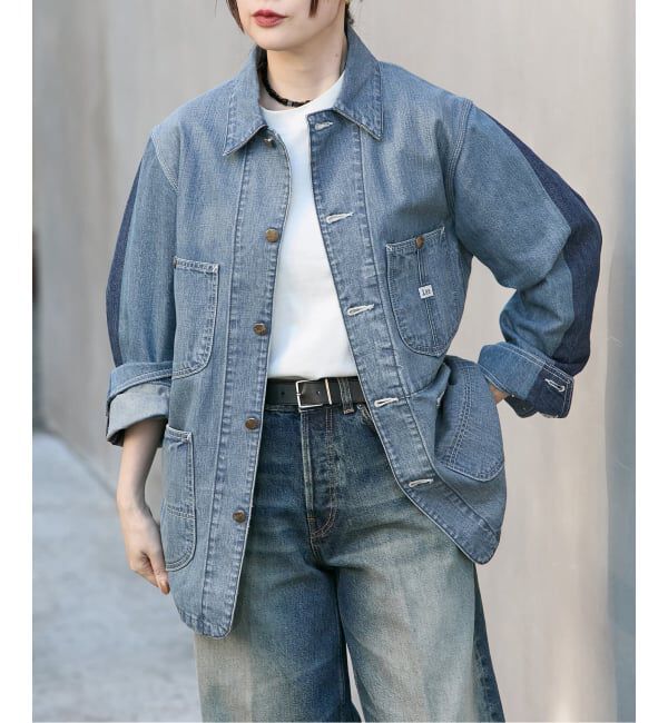journal standard L'essage「別注【INSCRIRE*LEE*LESSAGE】LOCO JK DENIM OW*U：カバーオール」|その他|