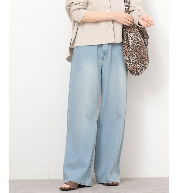 JOURNAL STANDARD relume「《予約》ストリングワイドデニム」|デニム|