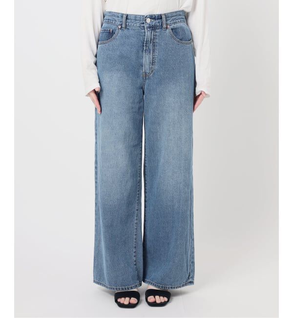 JOURNAL STANDARD relume「《予約》ストリングワイドデニム」|デニム|