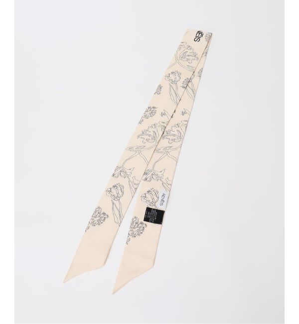 journal standard L'essage「《予約》【AENEIS/エネス】Nostalgia Flowers Silk Twill Band：スカーフ」|バンダナ・スカーフ|