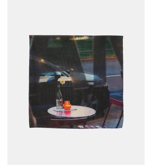 JOURNAL STANDARD relume「【LY / エルワイ】 Postcard scarf ポストカードスカーフ」|バンダナ・スカーフ|グレー