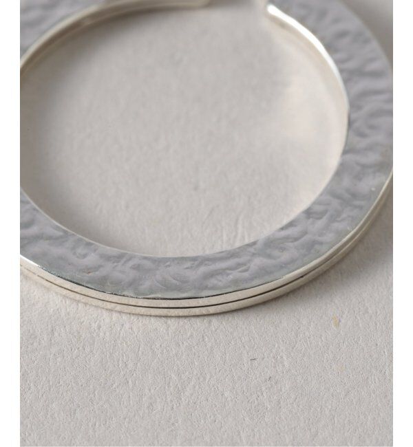 Spick and Span「【SAMH by LILAS】Wフェースフープイヤーカフ SV（片耳）」|イヤーカフ|