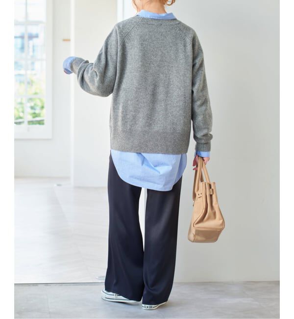 Spick and Span「サテンイージーベルボトムパンツ」|その他|