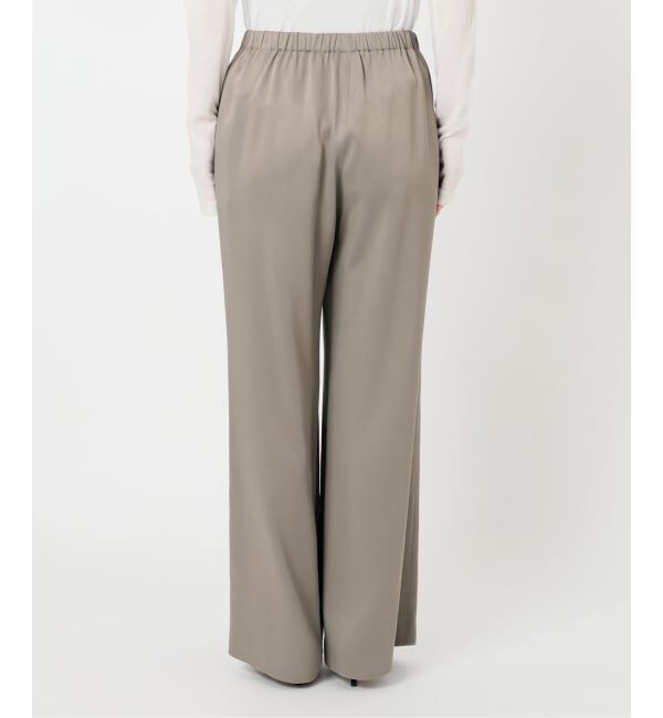 Spick and Span「サテンイージーベルボトムパンツ」|その他|