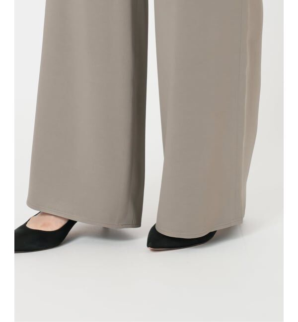 Spick and Span「サテンイージーベルボトムパンツ」|その他|