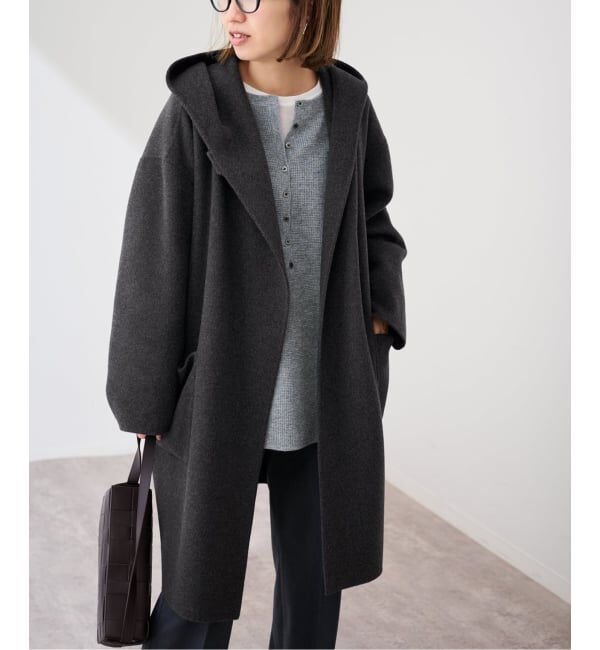 SUPER160'sフーディショートコート（FRAMeWORK）｜ルミネの