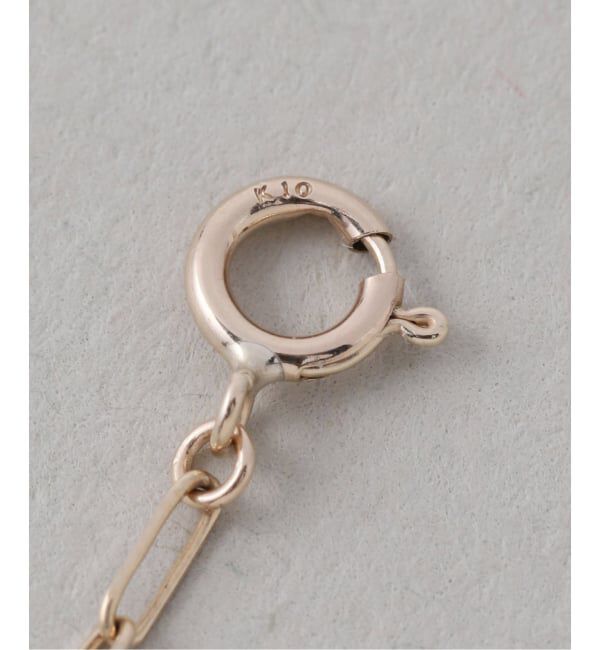 Lilas by Spick&Span「ポテトパールステーションネックレス K10」|ネックレス|