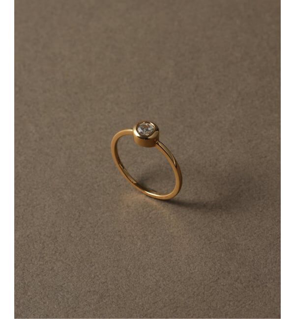 Lilas by Spick&Span「フクリン0.28ctダイヤリング K18」|リング|