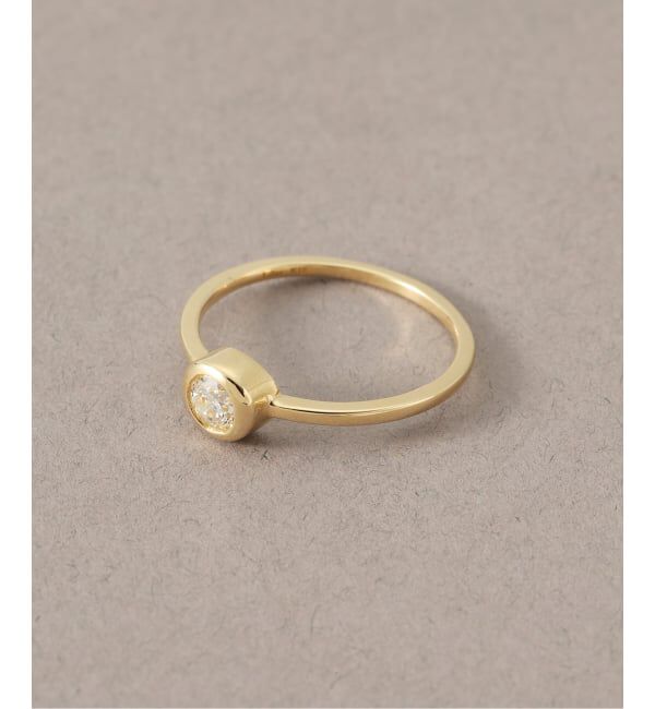 Lilas by Spick&Span「フクリン0.28ctダイヤリング K18」|リング|