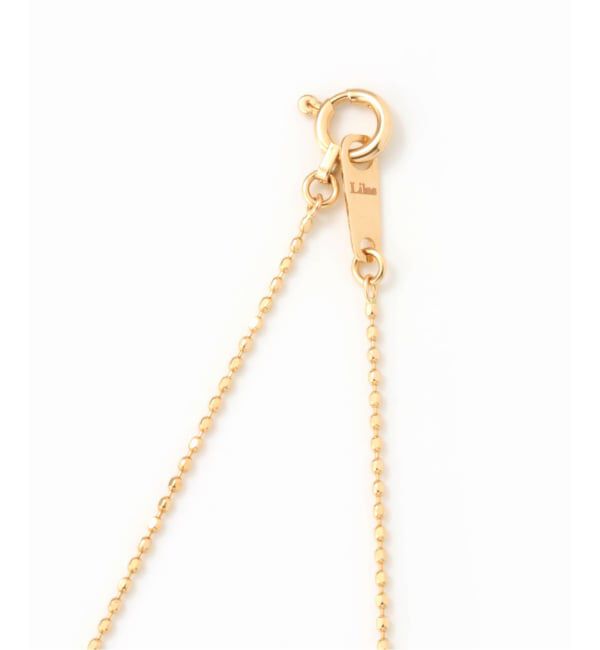 Lilas by Spick&Span「ボールチェーンネックレス K10」|ネックレス|