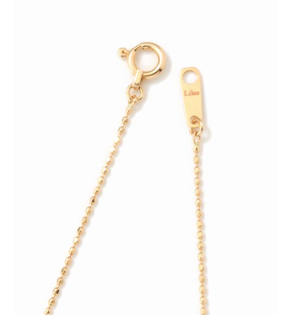 Lilas by Spick&Span「ボールチェーンネックレス K10」|ネックレス|