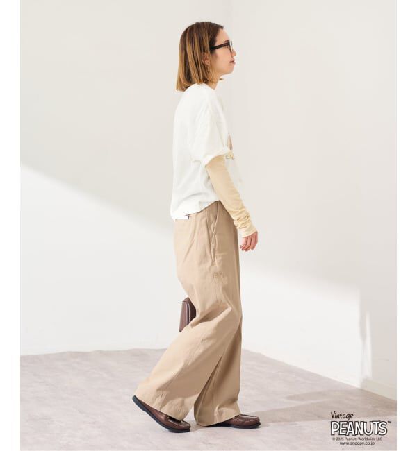 FRAMeWORK「BURK 別注 ガチャベルト付きチノパン」|チノ|