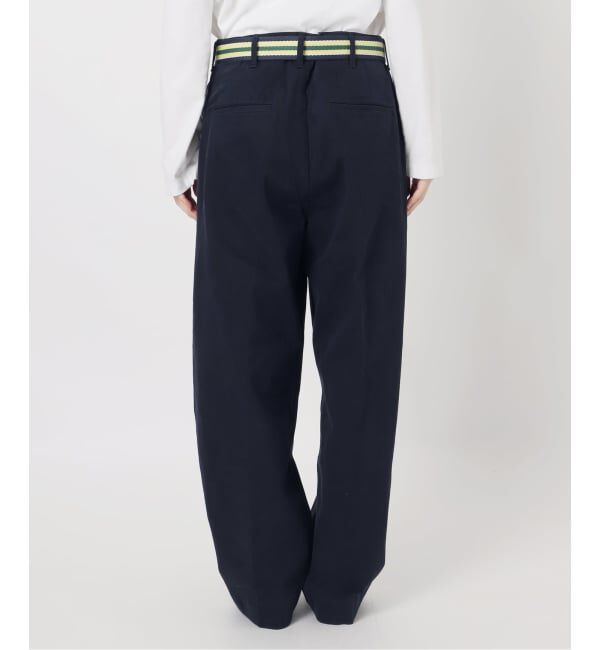 FRAMeWORK「BURK 別注 ガチャベルト付きチノパン」|チノ|