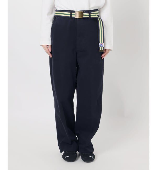 FRAMeWORK「BURK 別注 ガチャベルト付きチノパン」|チノ|