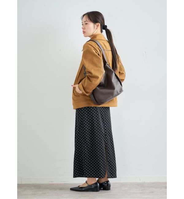 U by SPICK&SPAN「ドットプリントキャミワンピ」|ワンピース|