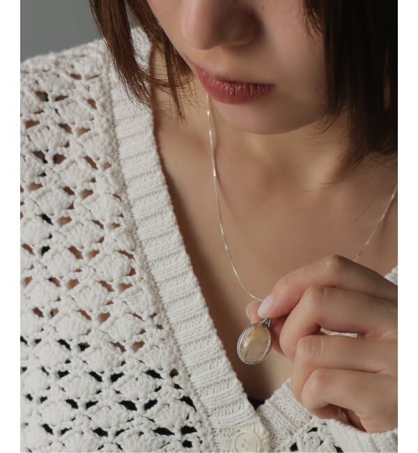 Spick and Span「【SAMH by LILAS】ルチルクォーツネックレス SV」|ネックレス|