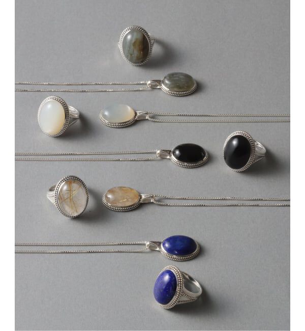 Spick and Span「【SAMH by LILAS】ムーンストーンネックレス SV」|ネックレス|