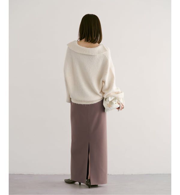 NOBLE「フェザーカノコスキッパーニット」|ニット・セーター|