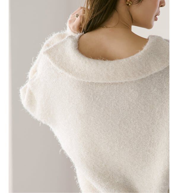 NOBLE「フェザーカノコスキッパーニット」|ニット・セーター|