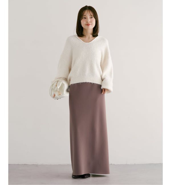 NOBLE「フェザーカノコスキッパーニット」|ニット・セーター|