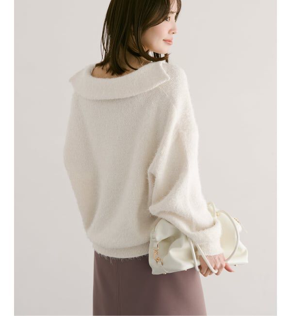 NOBLE「フェザーカノコスキッパーニット」|ニット・セーター|