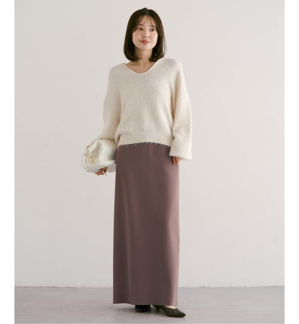 NOBLE「フェザーカノコスキッパーニット」|ニット・セーター|