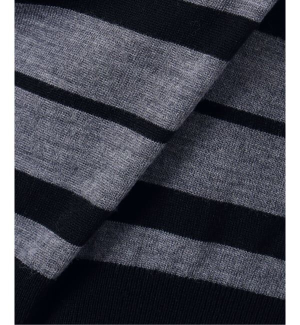  「【洗える】ウォッシャブルウールフレンチボーダーニット」|ニット・セーター|