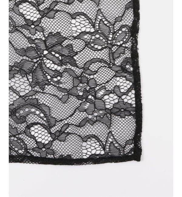  「【洗える】レーススカーフ」|バンダナ・スカーフ|