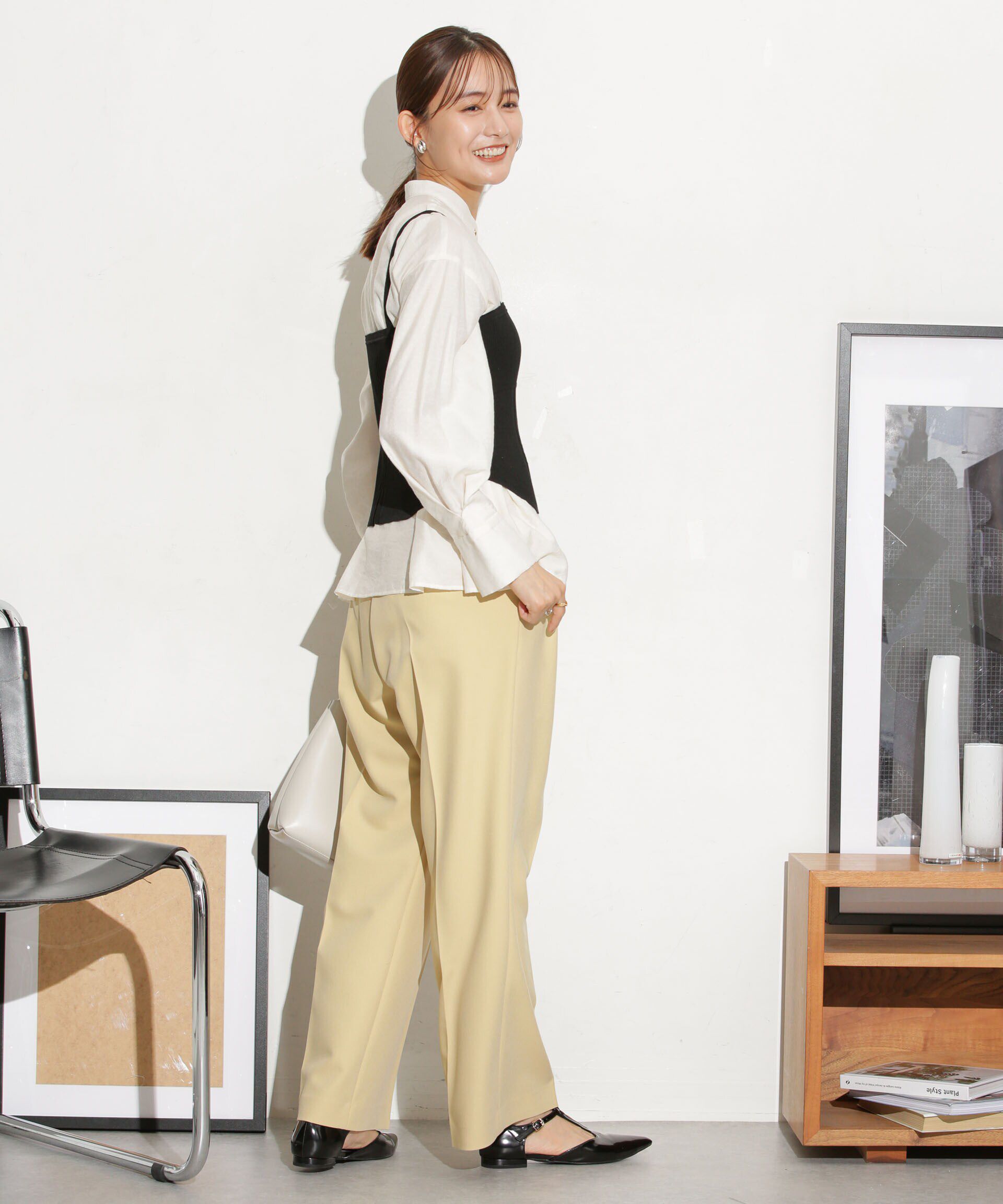 nano･universe「ニットビスチェ ストラップ取り外し可」|ニット・セーター|