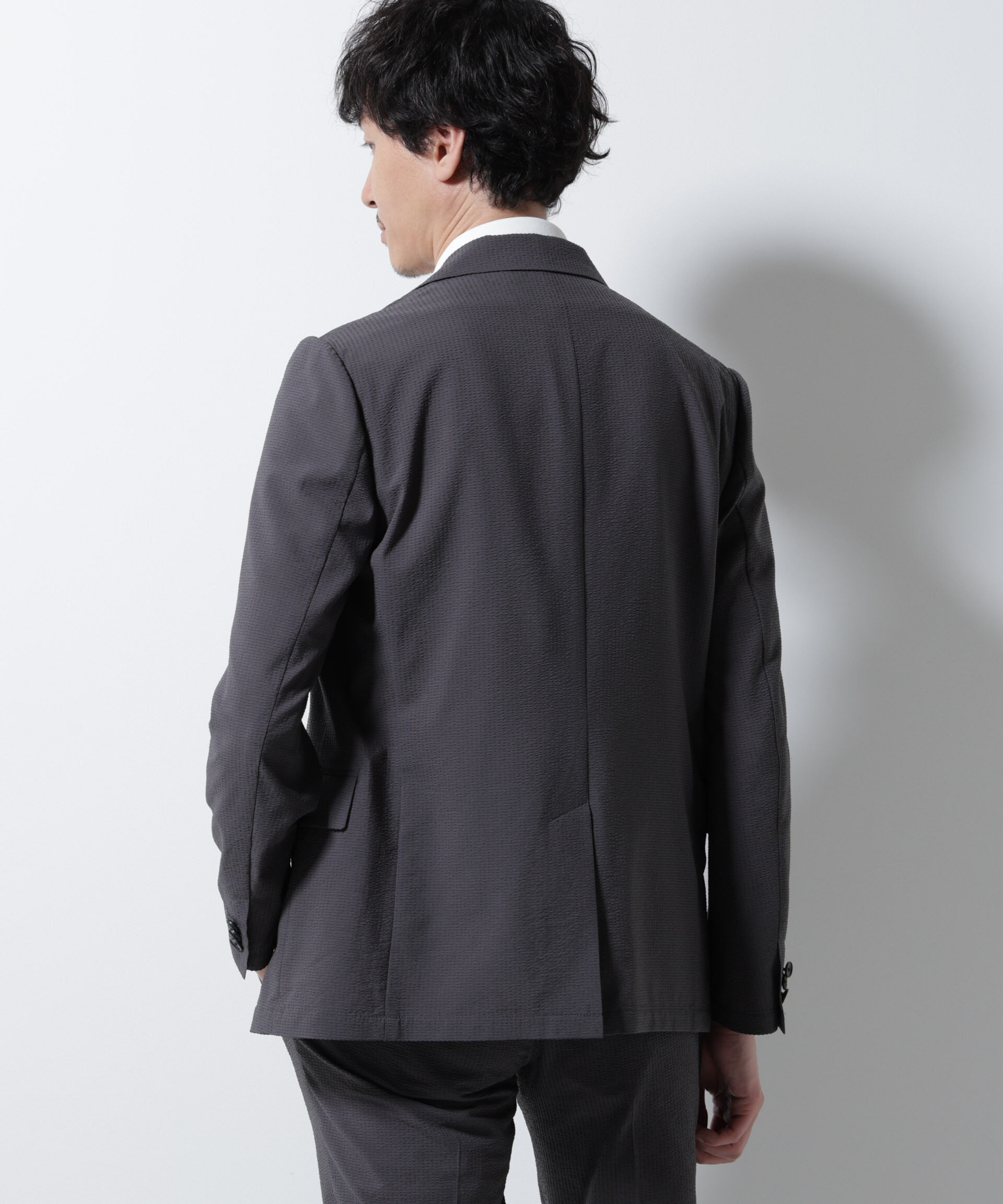 nano･universe「「Damerino」DotAir(R)サッカーストレッチセットアップ/吸水速乾」|スーツ|