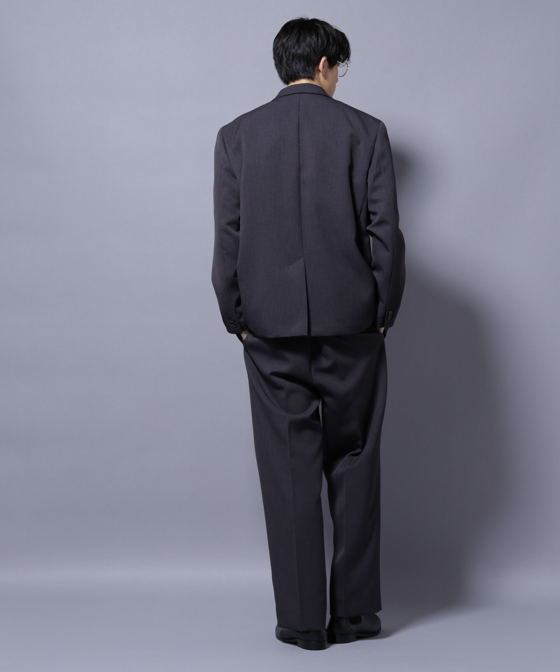 nano･universe「Reflax(R) ダブルクロスウェザーダブルブレストジャケット(セットアップ可)」|テーラードジャケット|