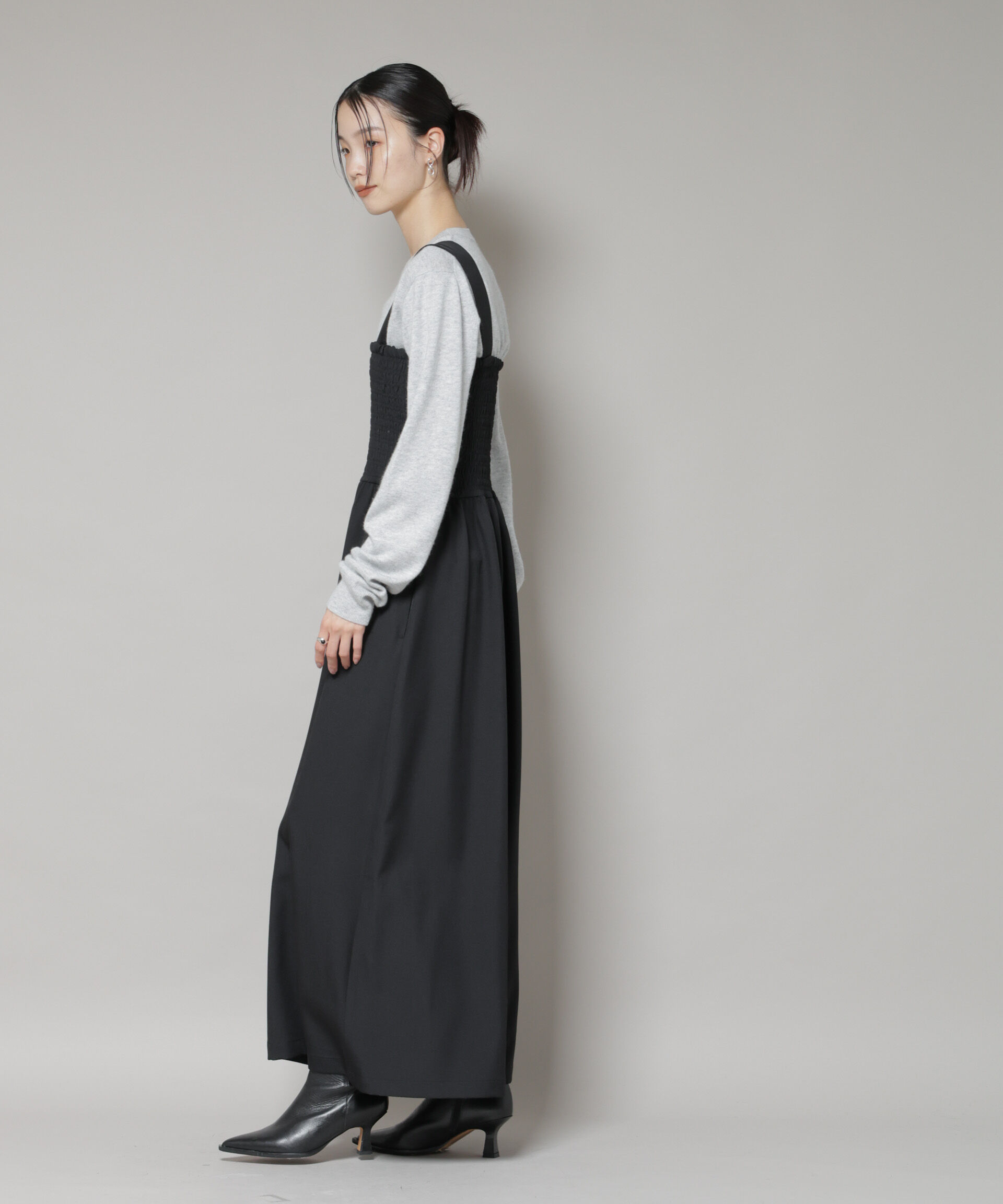 nano･universe「クルーネックカシミヤ混ニットプルオーバー」|ニット・セーター|