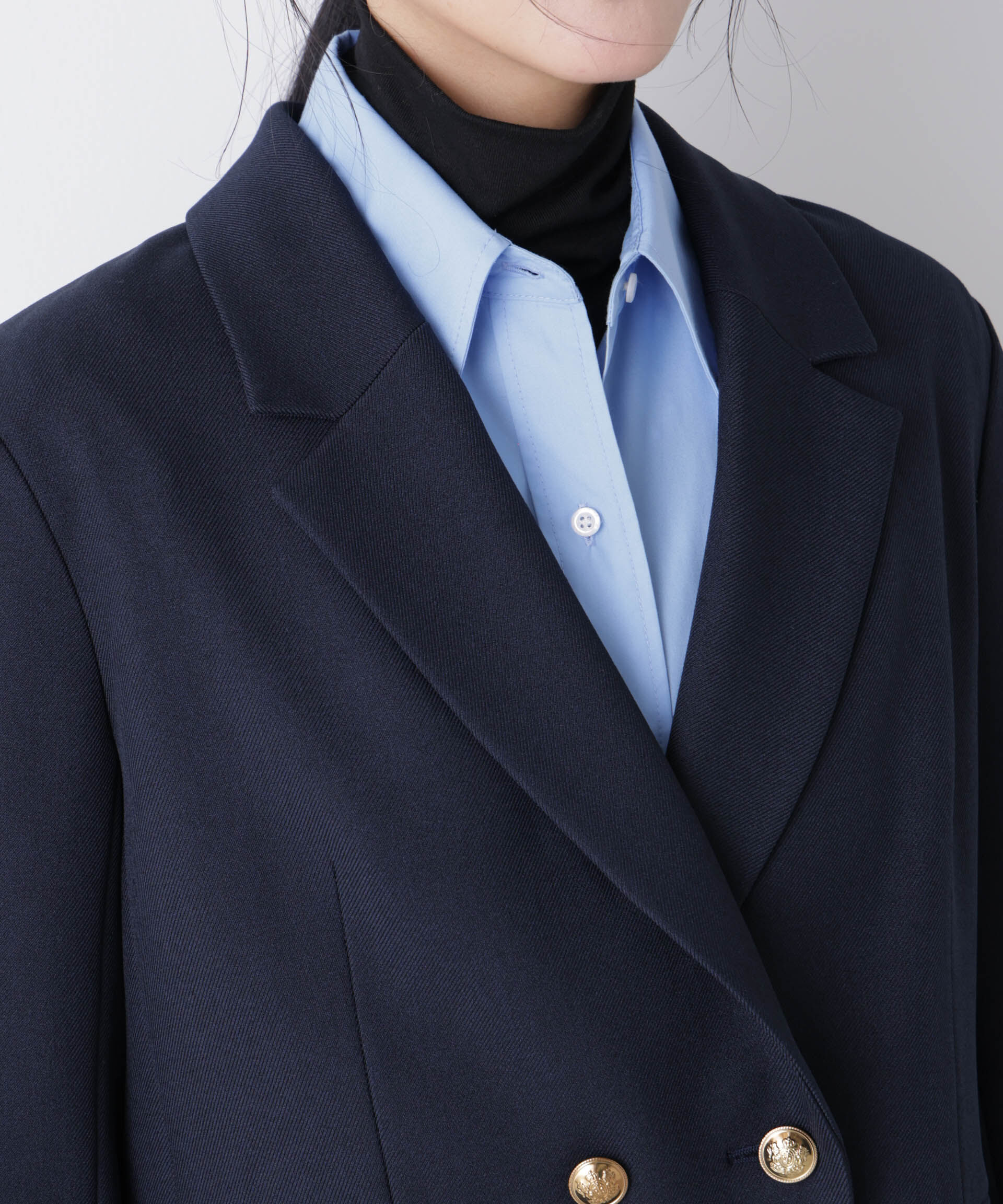 nano･universe「ツイーディーカルゼテーラードダブルジャケット」|テーラードジャケット|