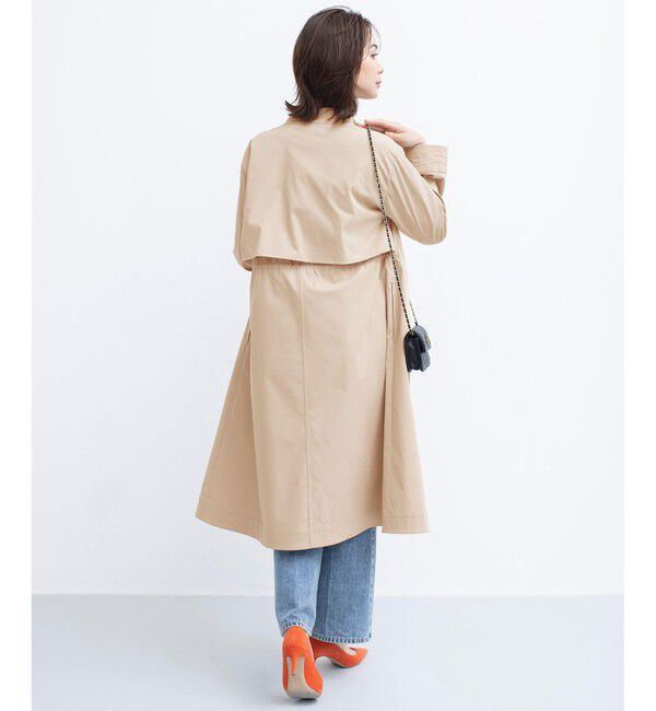 組曲「【WEB限定】コットンライクツイル スタンドネックコート」|その他|