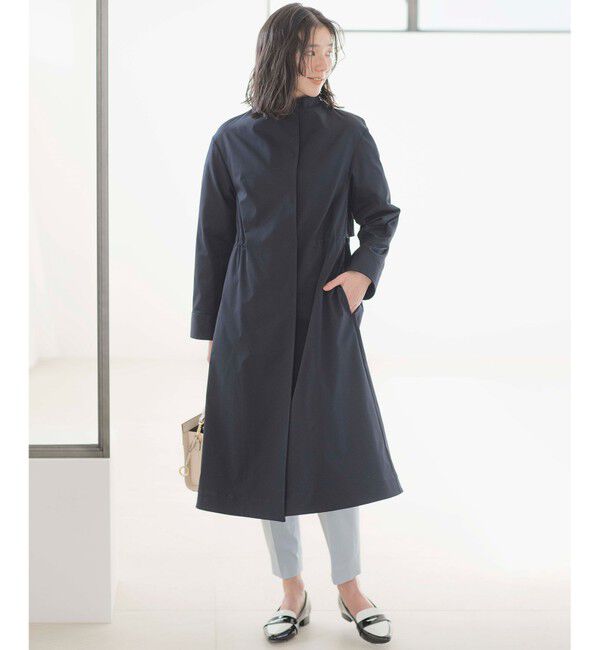 組曲「【WEB限定】コットンライクツイル スタンドネックコート」|その他|