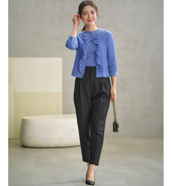 組曲「ライトダブルクロス テーパードパンツ」|その他|