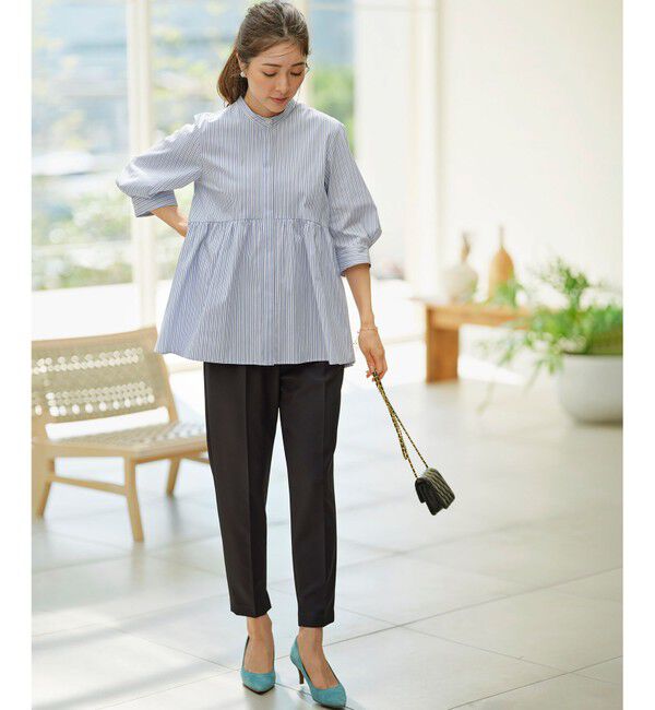 組曲「ライトダブルクロス テーパードパンツ」|その他|